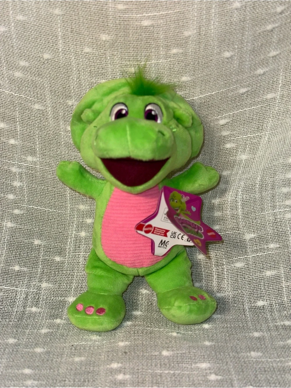 Barneys World Barney and baby bop plush